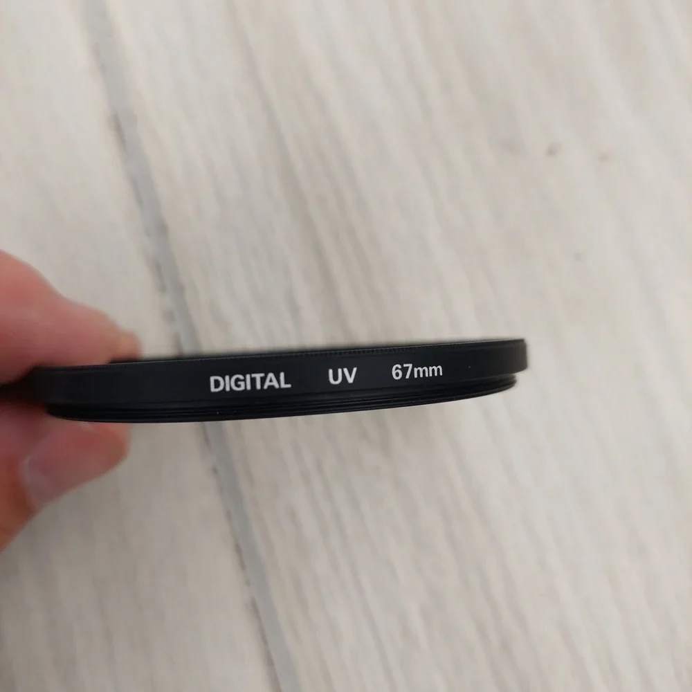 Quantaray Digital UV Filter 67mm Black‎ Made in Japan Lens Protector